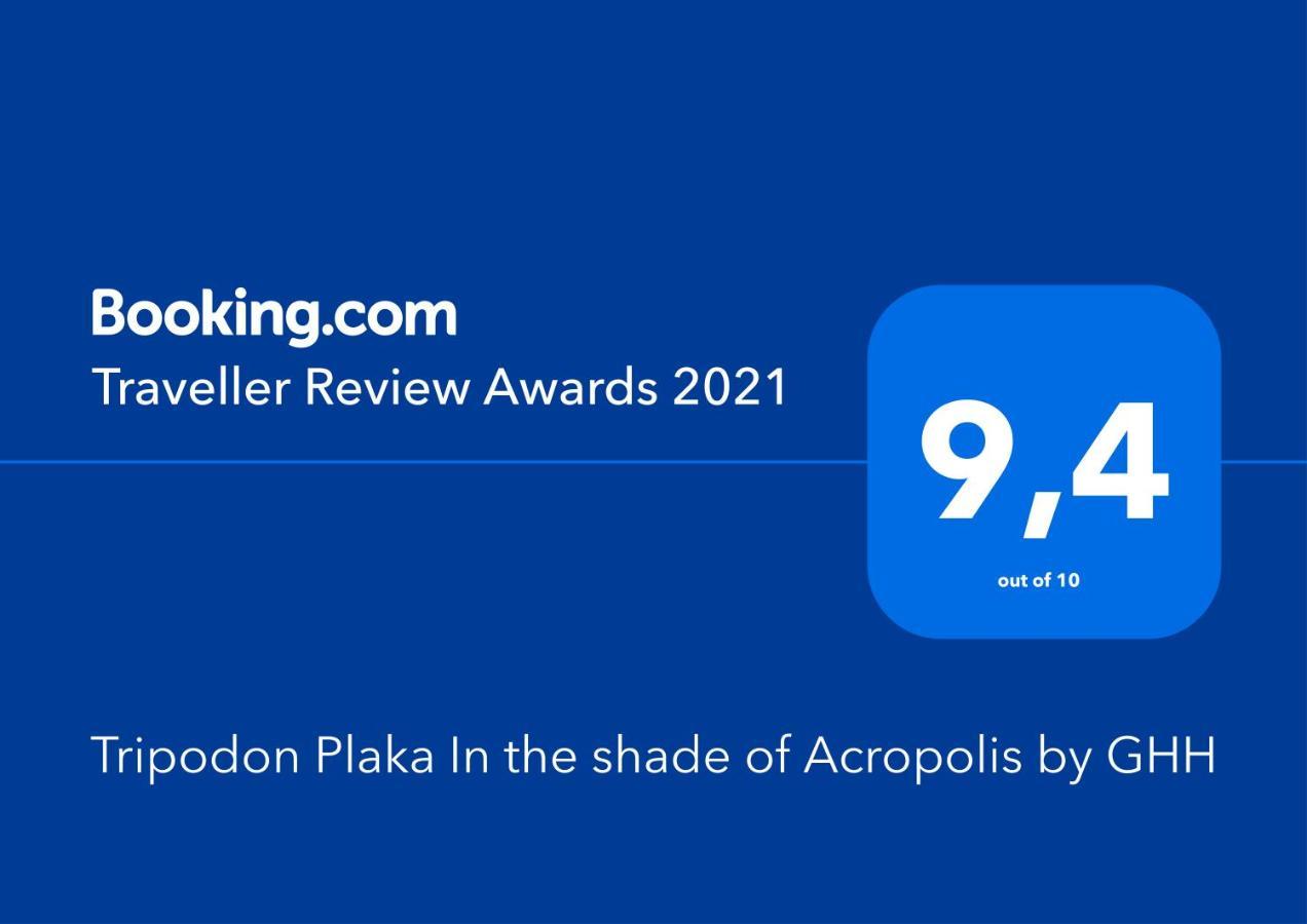 Tripodon Plaka In The Shade Of Acropolis By Ghh Villa Athena Bagian luar foto